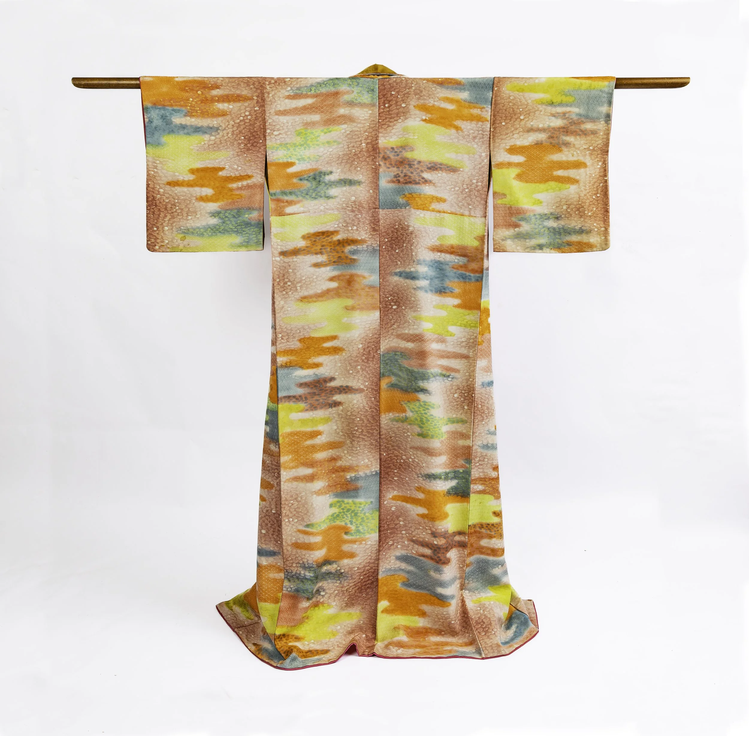 Watercolor Dreams Vintage Long Kimono — ADORN ME TREASURES